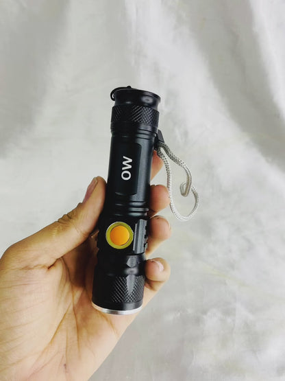 LINTERNA USB METíLICA