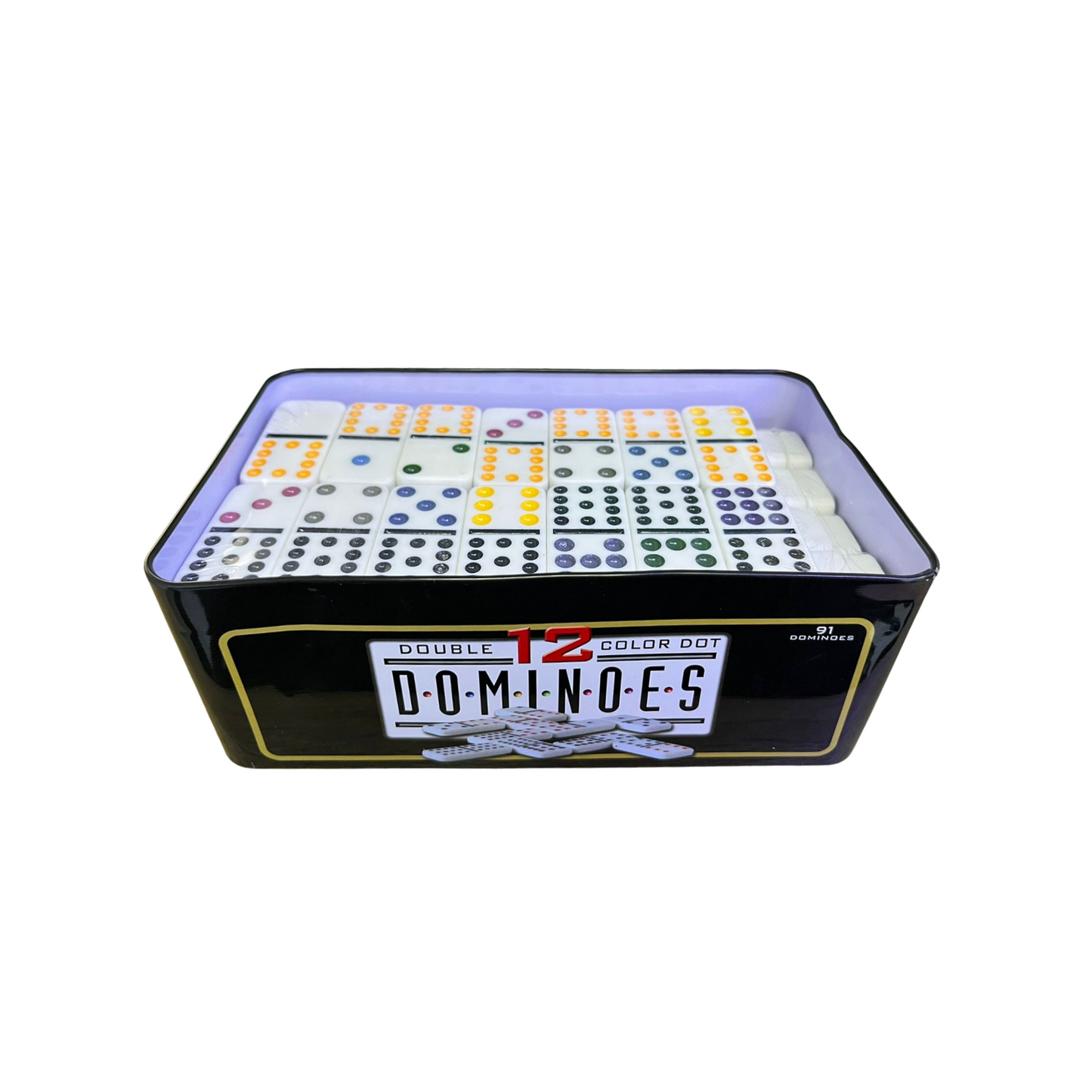 DOMINO DOBLE 12 ( 91 PZ ) METALICO