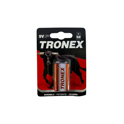 PILA TRONEX ROJA 9V BLISTER X 1