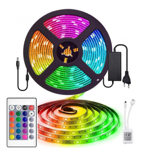CINTA LED MULTICOLOR 5MT